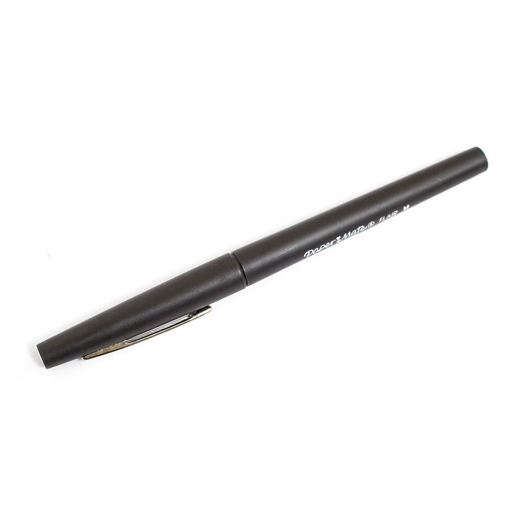 Paper Mate, Pens, Art & School, Flair, Felt tip, Marker style, 49691, Black